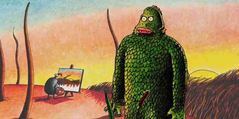 10 лучших комиксов The Far Side с участием стервятников, рейтинг