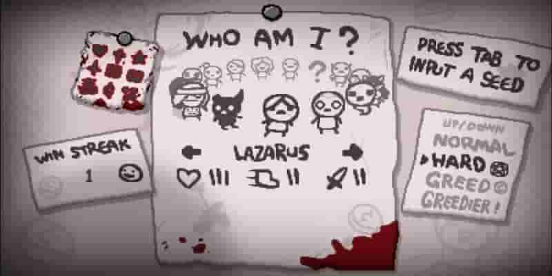 The Binding of Isaac Rebirth: Лучшие персонажи в рейтинге