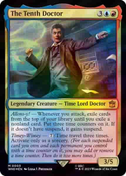 MtG Universes Beyond: Doctor Who Complete Visual Spoiler