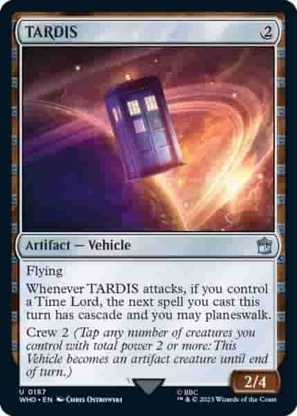 MtG Universes Beyond: Doctor Who Complete Visual Spoiler