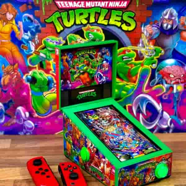 Превратите свой Nintendo Switch в аркадный пинбол с TMNT и Super Mario Шкафы 