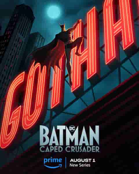 'Летучая мышь Назад': Темный рыцарь сияет в плакате Batman: Caped Crusader 