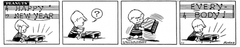 10 лучших комиксов Peanuts о кануне Нового года, рейтинг
