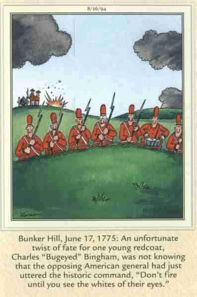 10 самых смешных комиксов Far Side о войне