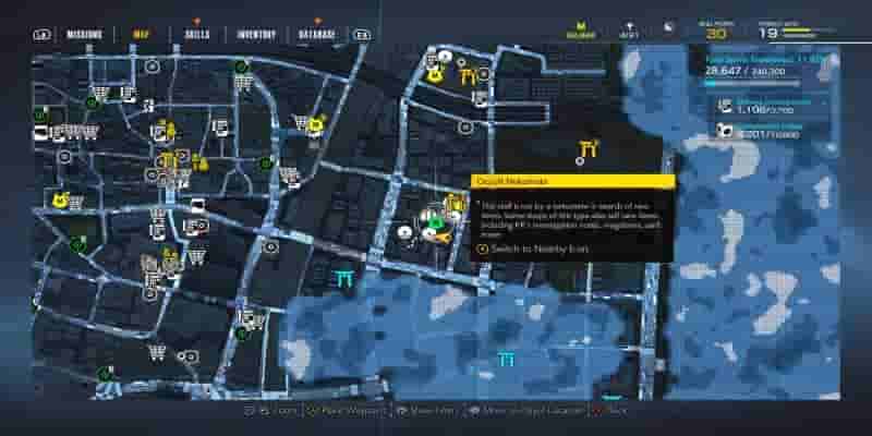 Ghostwire Токио : Все местоположения торговцев реликвиями Некомата