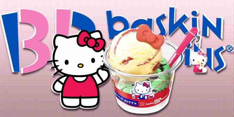 Baskin-Robbins празднует 50-летие Hello Kitty линейкой сладкого мороженого в этом ноябре