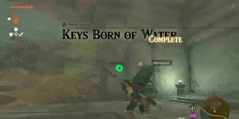 The Legend Of Zelda: Tears Of The Kingdom - Прохождение квеста, рожденного водой