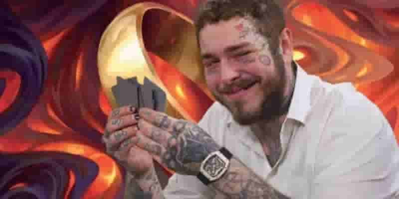 Magic: The Gathering's Elusive One Ring Card, купленная Post Malone