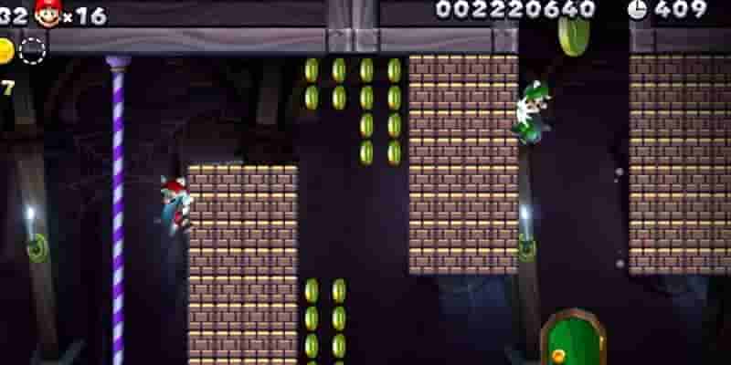 Новый Super Mario Bros. U Deluxe: все звездные монеты Frosted Glacier