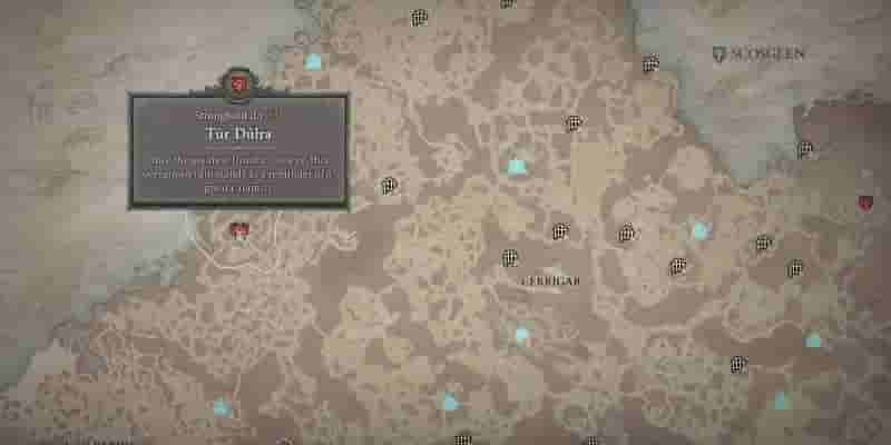 Diablo 4: все местоположения крепости в Скосглене