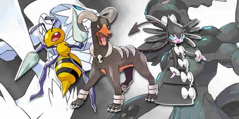 Каждая версия-Эксклюзив Pok&eacute;mon in Black Version