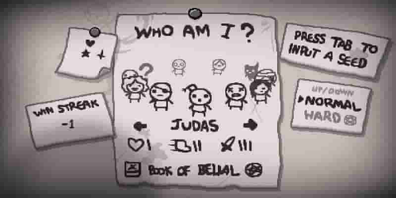 The Binding of Isaac Rebirth: Лучшие персонажи в рейтинге
