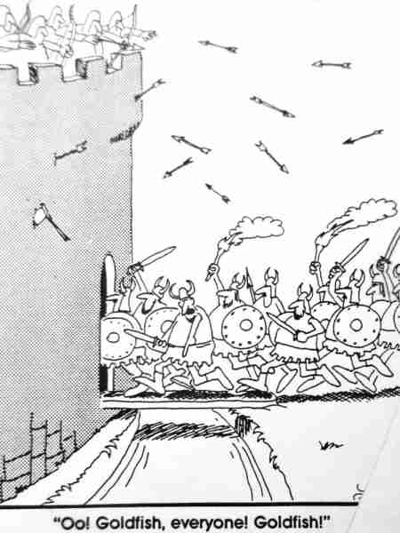 10 самых смешных комиксов Far Side о войне