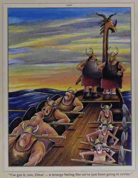 10 лучших комиксов Far Side, действие которых происходит в прошлом, рейтинг