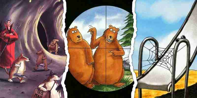 10 самых странных комиксов Far Side о людях и животных