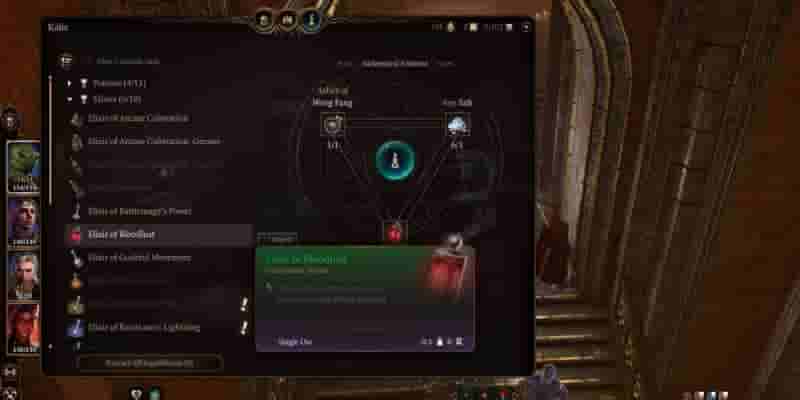Baldur's Gate 3: 10 лучших эликсиров, рейтинг