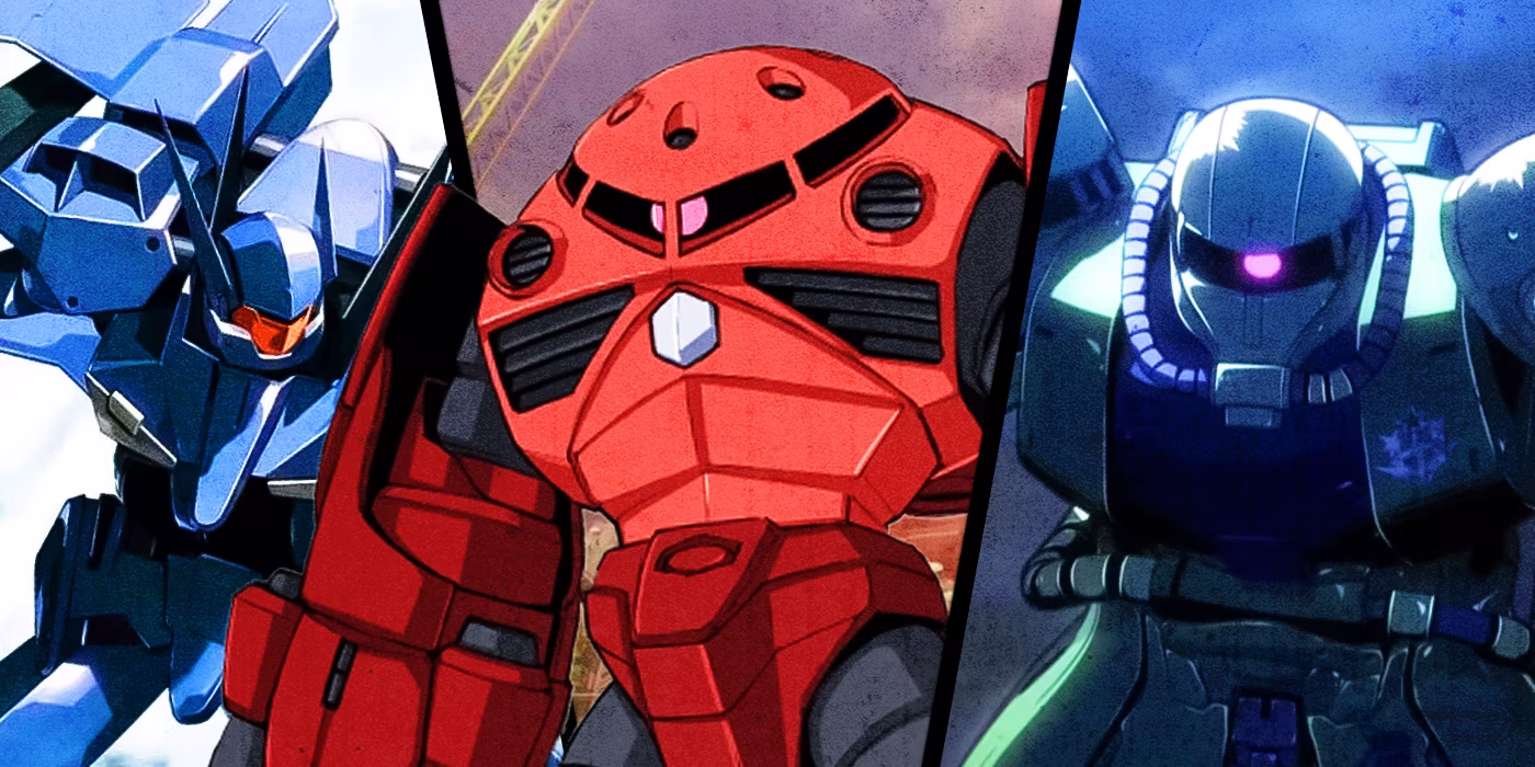 Самые крутые мобильные костюмы Gundam “Grunt”