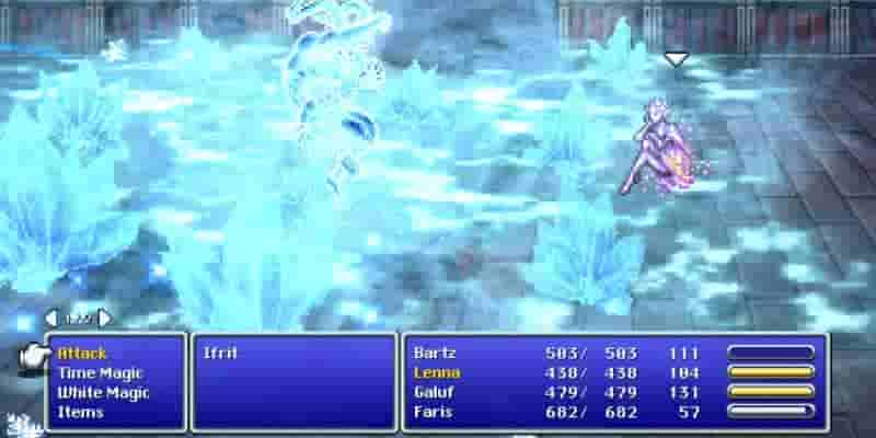 Каждое появление Шивы в основной линии Final Fantasy, в хронологическом порядке