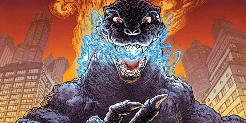 Эксклюзивный предварительный обзор Godzilla vs. Chicago #1 - Визит Годзиллы в Город Ветров - необычное наслаждение