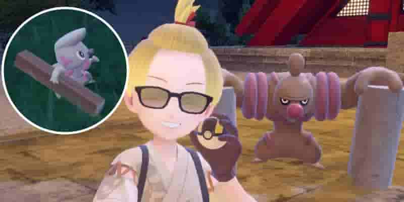 Дополнения Pokemon Scarlet & Violet: Как получить и развить Тимбурра и Гурдурра