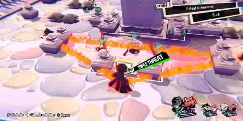 Persona 5 Tactica: Полное гайд по боям