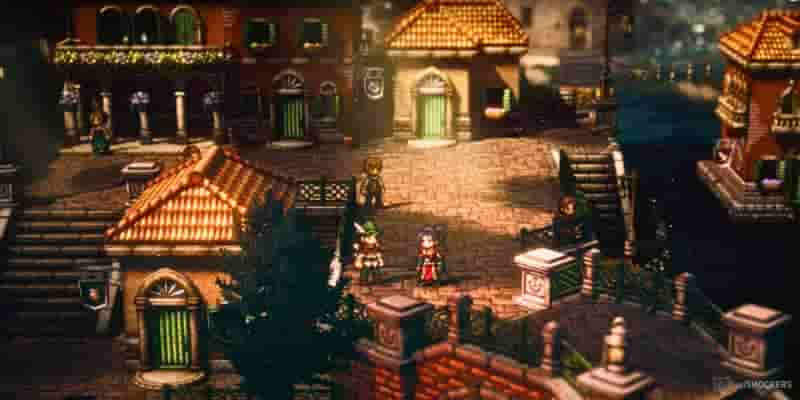  Octopath Traveler 2: Прохождение квеста Traveler's Lost And Found