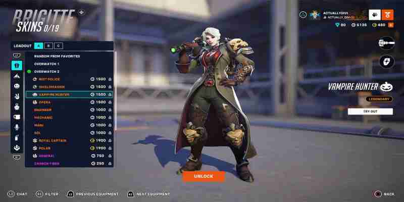 10 лучших жутких обликов Overwatch для Хэллоуина