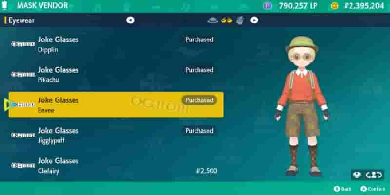 DLC Pokemon Scarlet & Violet: все новые наряды из Teal Mask, рейтинг