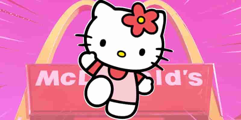 McDonald's USA представляет новые коллекционные стаканчики для еды Hello Kitty и не только