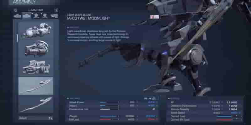 Armored Core 6: 10 лучших видов оружия ближнего боя в рейтинге