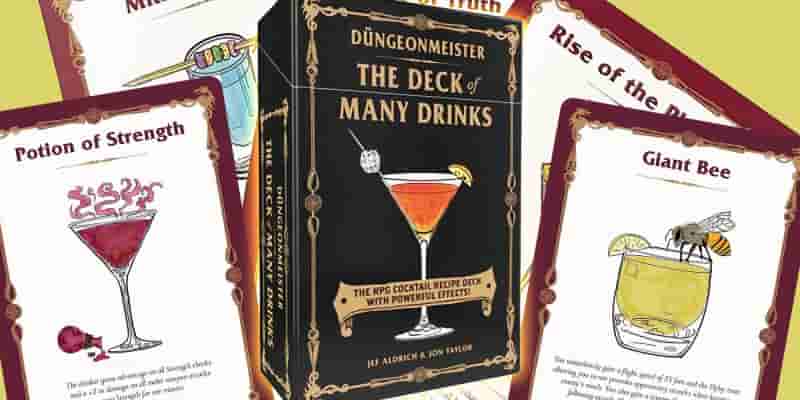 ОБЗОР: Dungeonmeister: The Deck of Many Drinks добавит веселья и изюминки в вашу игру