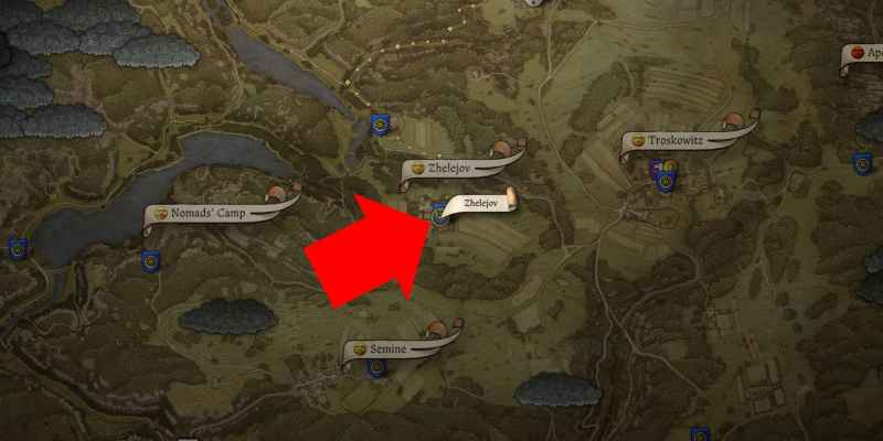  Kingdom Come: Доставка 2: все быстрой туристической локации Trosky 
