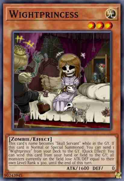 Самый сильный череп Yu-Gi-Oh! Карты Слуг/Умерших, ранговые