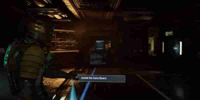 Как найти табло данных в Dead Space Chapter 1