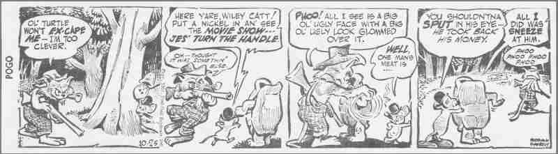 10 самых смешных комиксов от Walt Kelly's Pogo, рейтинг