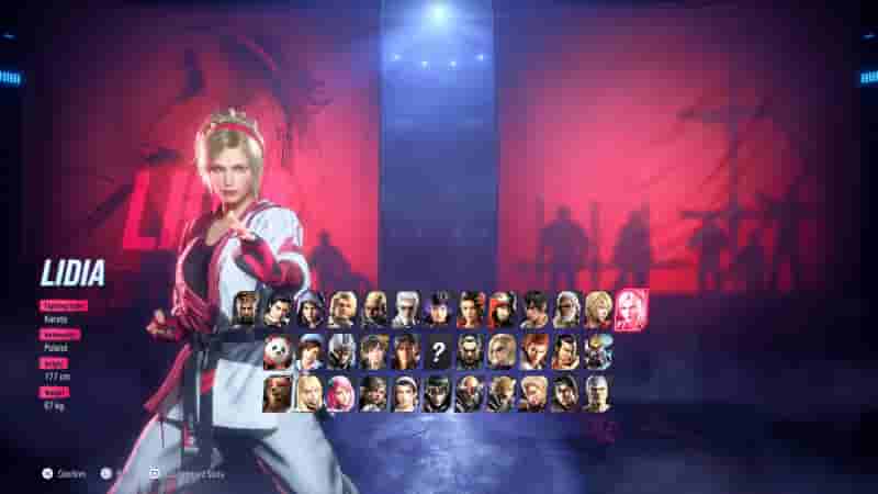 Как играть Лидией Собеской в Tekken 8