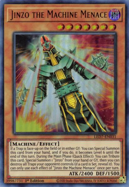 Yu-Gi-Oh!: 10 сильнейших карт поддержки Jinzo, которые вы не должны упускать из виду, рейтинг