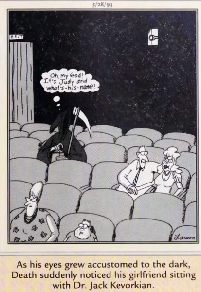 10 лучших комиксов Far Side, действие которых происходит в кинотеатрах (Которые по-прежнему актуальны сегодня)