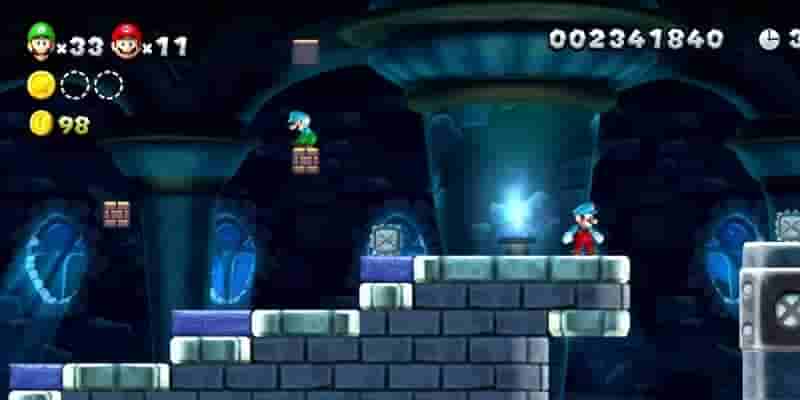 Новый Super Mario Bros. U Deluxe: Все Frosted Glacier Star Coins