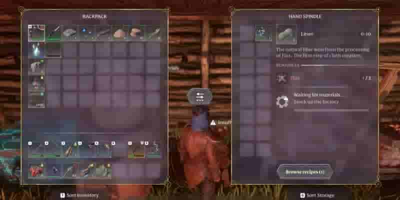 Enshrouded: Как получить белье