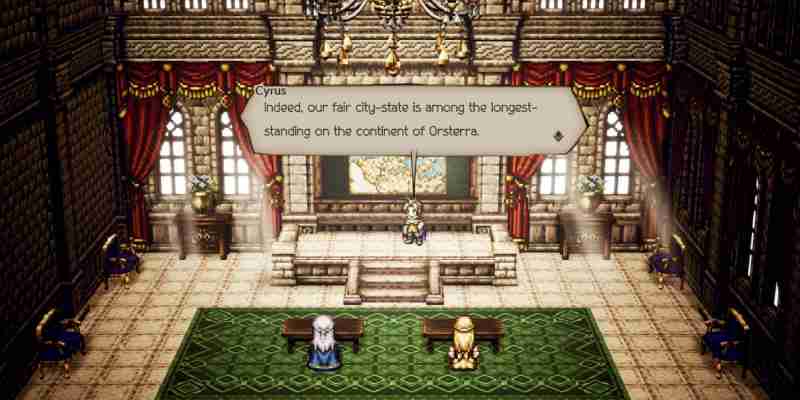 История каждого путешественника в первом рейтинге Octopath Traveler