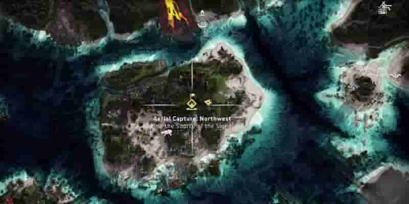Horizon Forbidden West: Burning Shores - Все места для захвата с воздуха
