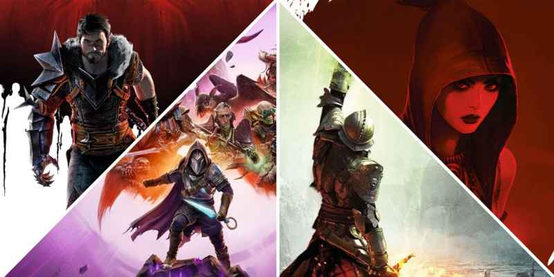 Все игры Dragon Age, рейтинговые