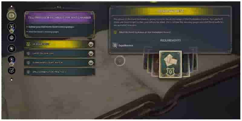 Hogwarts Legacy: How To Find the Map Chamber, играя за Слизерин
