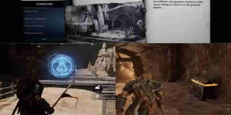 God Of War Ragnarok: Mining Glory Карта сокровищ