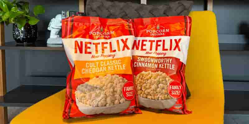Netflix представляет фирменный попкорн для летнего кинопросмотра
