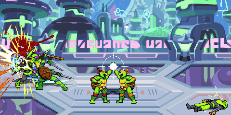 TMNT: Shredder's Revenge's Team Chat Shellshock Dimension DLC и добавление Usagi Yojimbo