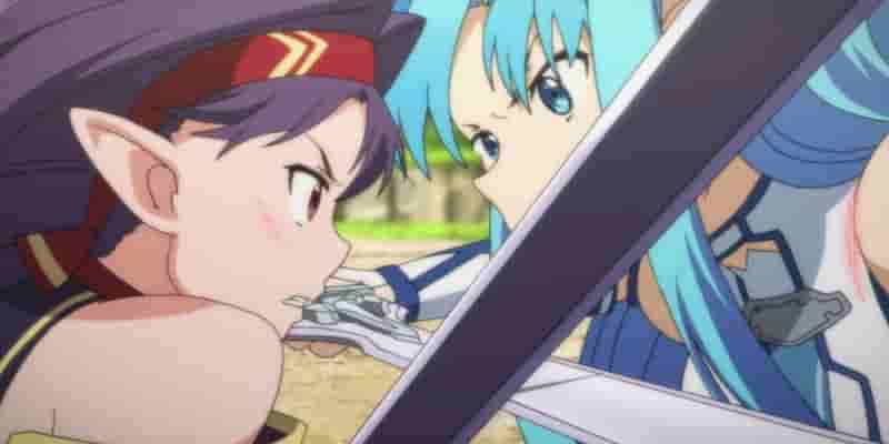 Лучшие анимированные сцены Sword Art Online, рейтинг