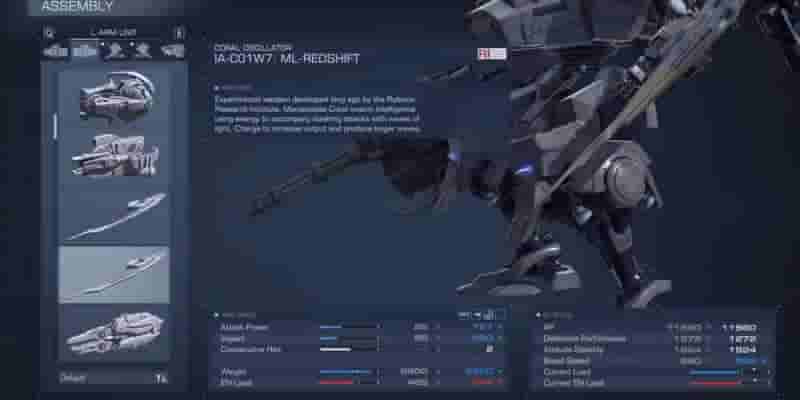 Armored Core 6: 10 лучших видов оружия ближнего боя, рейтинг