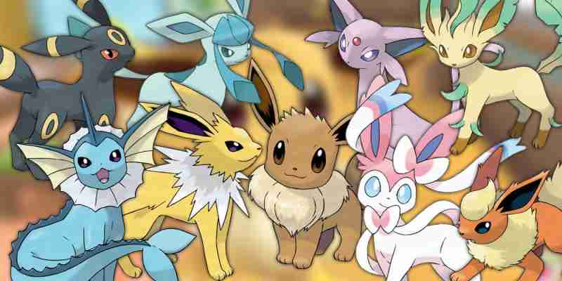Все 8 Эволюций Иви в Pokémon, ранжированных по привлекательности